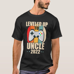 Pregnancy Announcement 2022 Promoted To Uncle T-Shirt