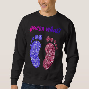 Pregnancy Announcement and Gender Reveal Sweatshirt