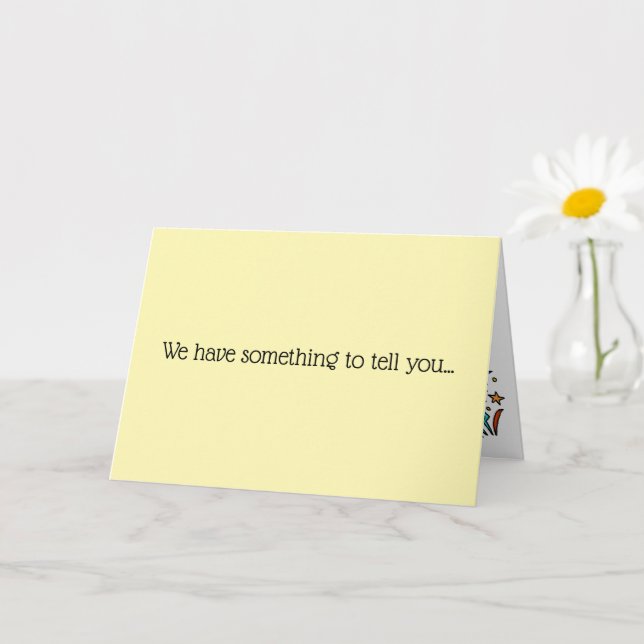 Pregnancy Announcement Baby Announcement dinosaour (Small Plant)