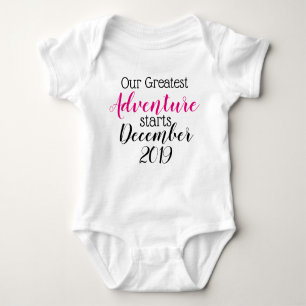 pregnancy announcement baby bodysuit