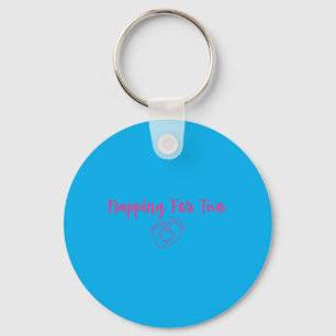 Pregnancy Announcement Baby Reveal Maternity Key Ring