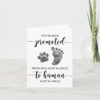 Pregnancy Announcement Card to Sister and Brother