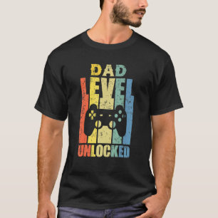 Pregnancy Announcement Dad Level Unlocked Soon To T-Shirt