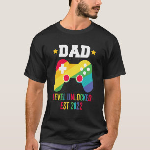 Pregnancy Announcement Dad Level Unlocked Soon To T-Shirt