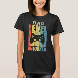 Pregnancy Announcement Dad Level Unlocked Soon To T-Shirt