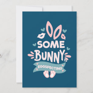 Pregnancy Announcement Easter Bunny