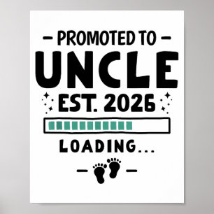 Pregnancy Announcement For Family Promoted To Uncl Poster