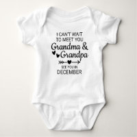 Pregnancy Announcement for Grandparents Baby Bodys