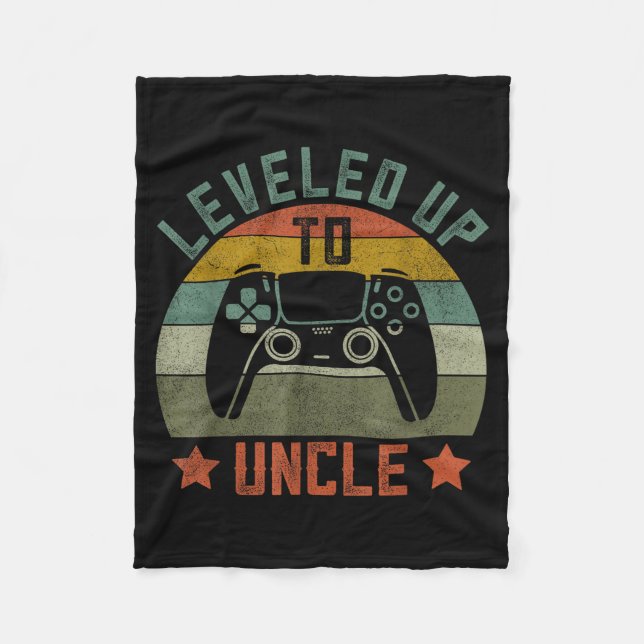 Pregnancy Announcement Gamer Apparel, Funny New Un Fleece Blanket (Front)