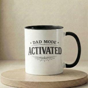 Pregnancy Announcement Gift Dad Mode Activated Mug