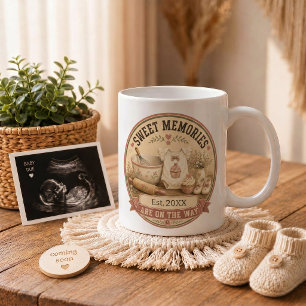 Pregnancy Announcement Gift Sweet Memories Coffee Mug
