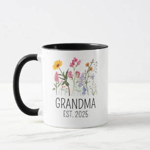 Pregnancy Announcement Grandparents Gift New Grand Mug