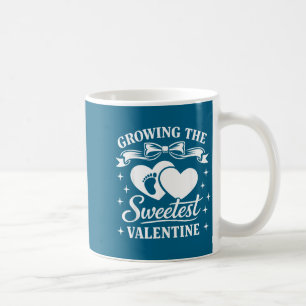 Pregnancy Announcement Growing The Sweetest Valent Coffee Mug