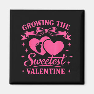Pregnancy Announcement Growing The Sweetest Valent Magnet