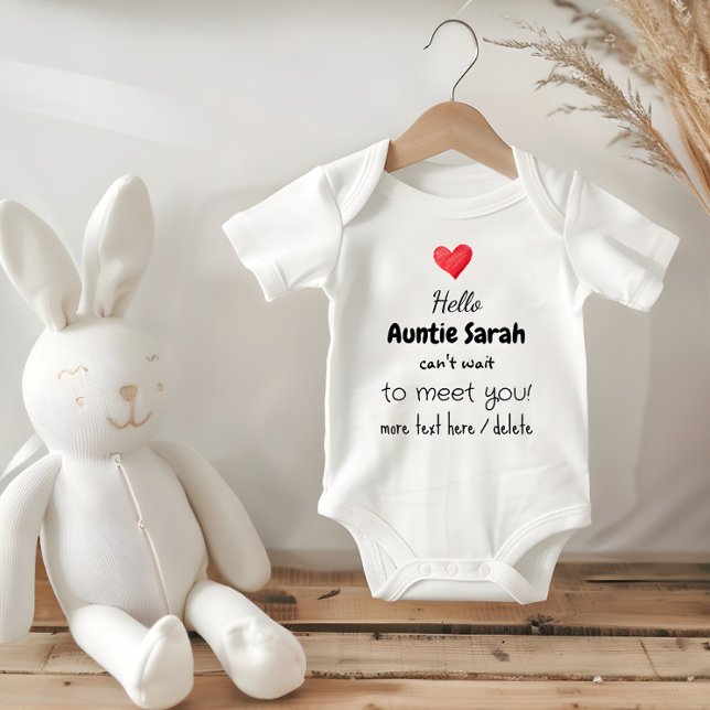 Pregnancy Announcement Idea, Future Aunt, Uncle,   Baby Bodysuit (Future aunt baby bodysuit, pregnancy announcement idea)