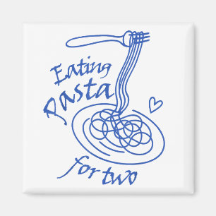 Pregnancy Announcement Italy Mum To Be Eating Past Magnet