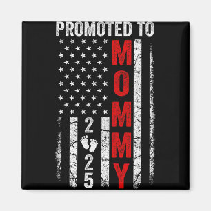 Pregnancy Announcement Mum Est 2025 Matching Patri Magnet