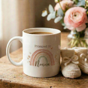 Pregnancy Announcement Nonna Gift Coffee Mug