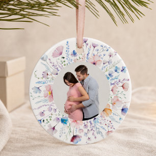 Pregnancy Announcement Ornament for Grandparents