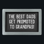 Pregnancy Announcement Promo Grandpa to be  Belt Buckle<br><div class="desc">Can be customised to suit your needs. © Gorjo Designs. Made for you via the Zazzle platform // Need help customising your design? Got other ideas? Feel free to contact me (Zoe) directly via the contact button below.</div>