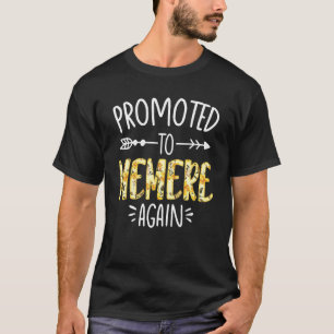 Pregnancy Announcement Soon To Be Memere Again Sun T-Shirt