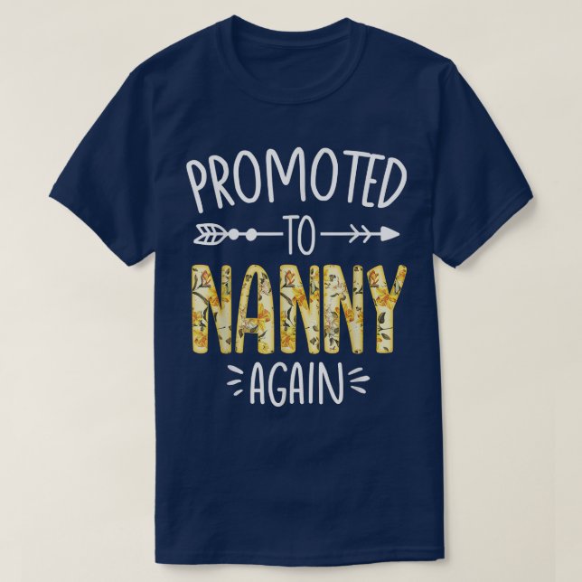 Pregnancy Announcement Soon To Be Nanny Again Sun  T-Shirt (Design Front)