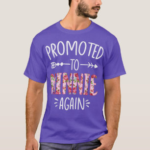 Pregnancy Announcement Soon To Be Ninnie Again Flo T-Shirt