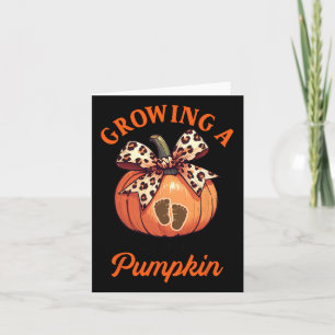 Pregnancy Announcement Thanksgiving Growing Little