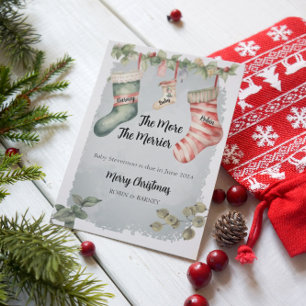 Pregnancy announcement the more the merrier