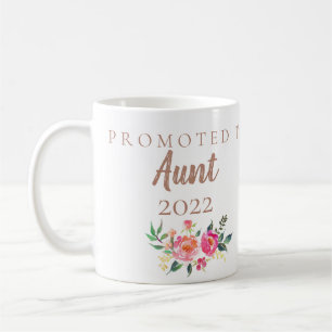 PREGNANCY ANNOUNCEMENT TO AUNT COFFEE MUG