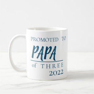 PREGNANCY ANNOUNCEMENT TO PAPA# OF CHILDREN COFFEE MUG