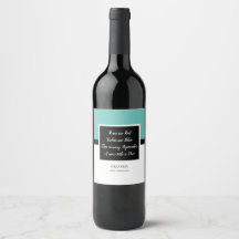 Pregnancy Announcement Valentine Wine Label