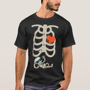 Pregnancy Announcement X-ray Halloween T-Shirt