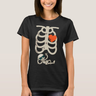 Pregnancy Announcement X-ray Halloween T-Shirt