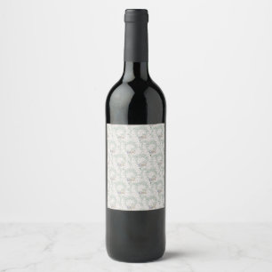 Pregnancy Announcements Wine Label