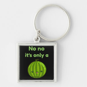 Pregnancy Baby Announcement Melon Key Ring