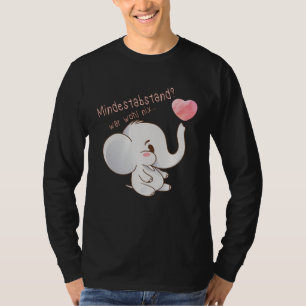 Pregnancy clothing baby belly elephant pregnancy T-Shirt
