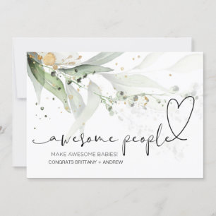 Pregnancy Congratulations Congrats on New Baby Card