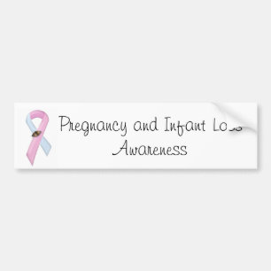Pregnancy & Infant Loss Awareness Bumper Sticker