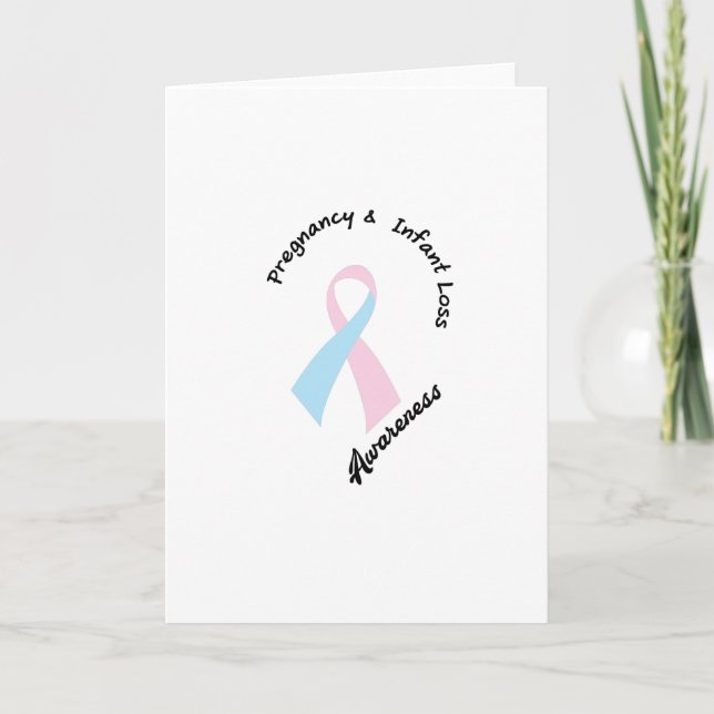 Pregnancy Infant Loss Awareness Support Card (Front)