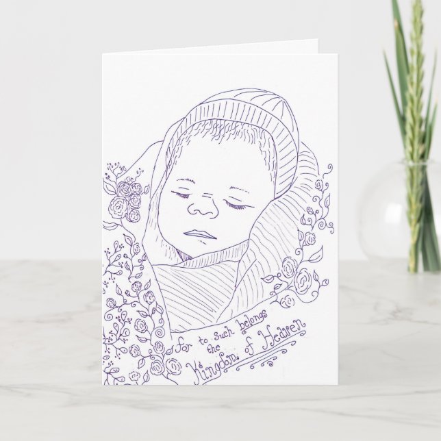 Pregnancy loss sympathy card (Front)