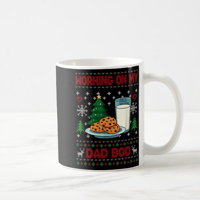 Pregnancy New Mom Baby Pregnant Christmas Matching Coffee Mug (Right)