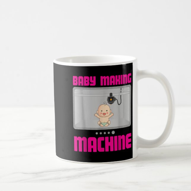 Pregnancy Reveal &amp; Announcement Baby Making Ma Coffee Mug (Right)