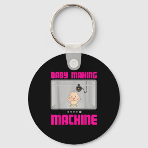 Pregnancy Reveal &amp; Announcement Baby Making Ma Key Ring
