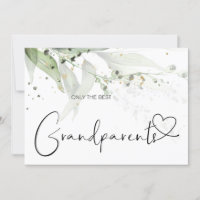 Pregnancy Reveal Great Grandparents New Baby