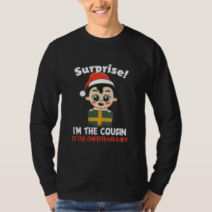 Pregnancy Reveal Surprise Christmas Baby Reveal T-Shirt
