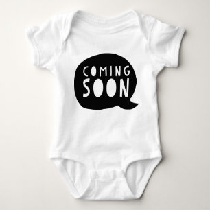 Pregnant: Coming Person Baby Bodysuit