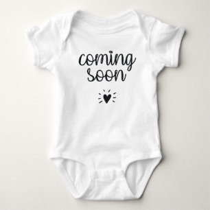 Pregnant: Coming Person Baby Bodysuit