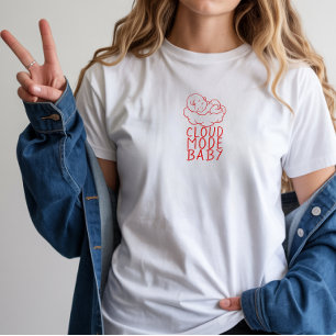 Pregnant First Mothers Day red T-Shirt