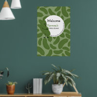 pregnant pickle welcome baby shower theme